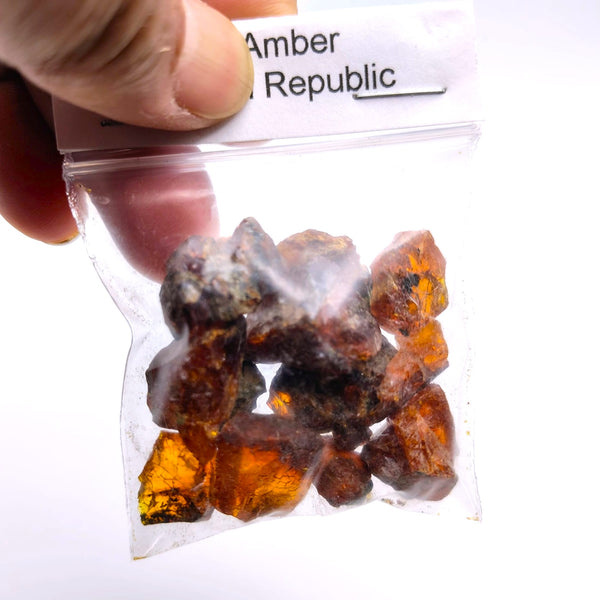 Fossil Amber Raw small bag Dominican Republic