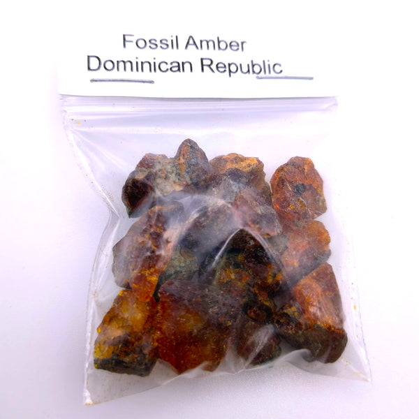 Fossil Amber Raw small bag Dominican Republic