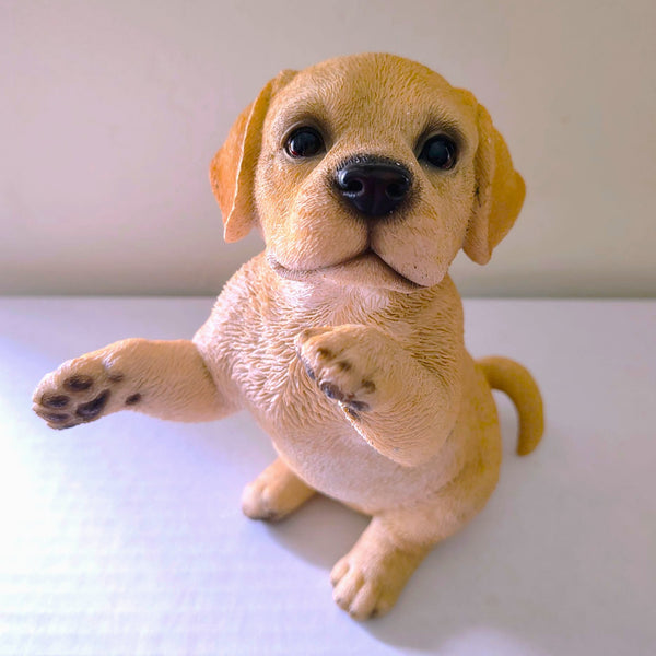Realistic Dog Labrador Puppy Home Decor Figurine