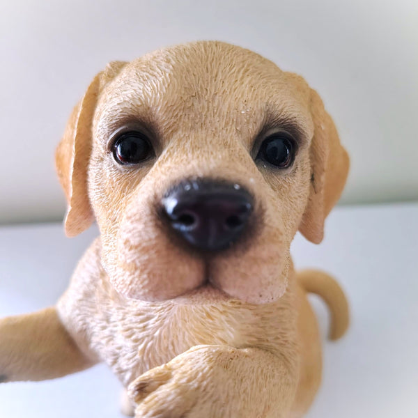Realistic Dog Labrador Puppy Home Decor Figurine