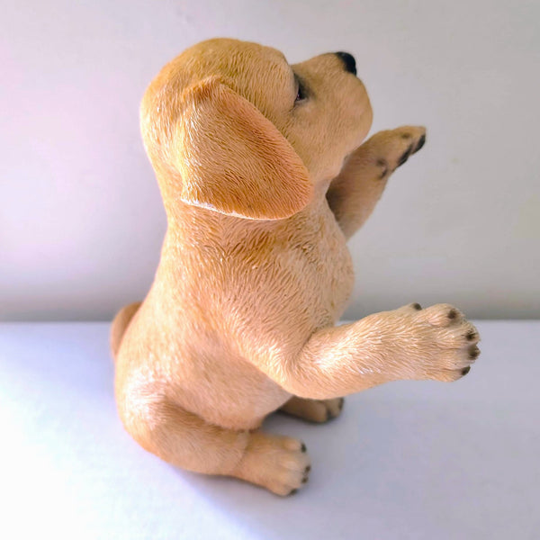 Realistic Dog Labrador Puppy Home Decor Figurine