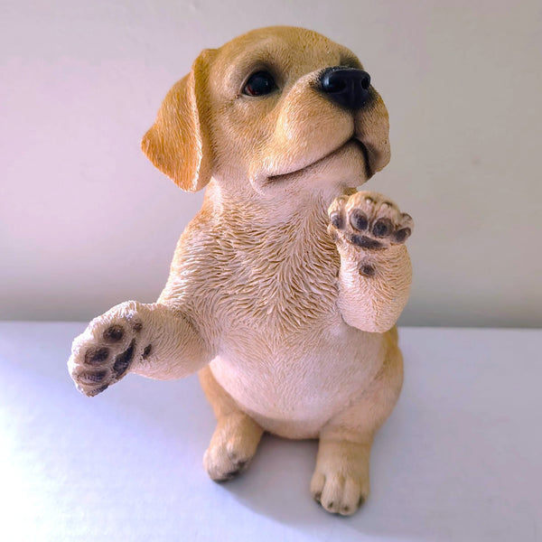 Realistic Dog Labrador Puppy Home Decor Figurine