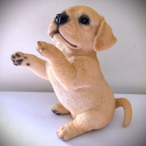 Realistic Dog Labrador Puppy Home Decor Figurine