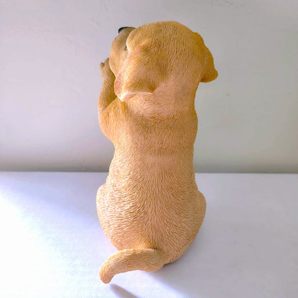 Realistic Dog Labrador Puppy Home Decor Figurine
