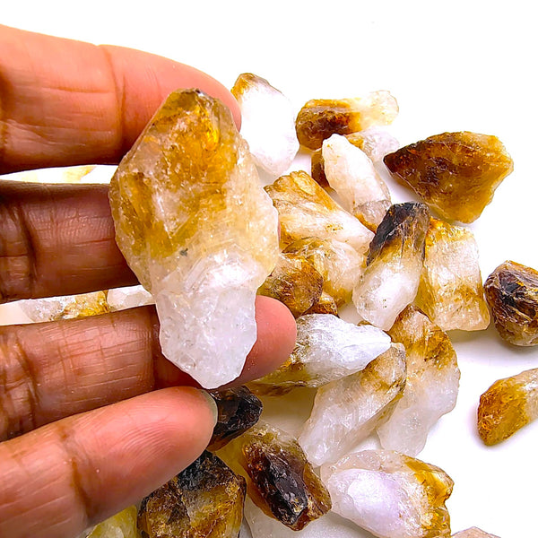 Citrine Crystal Point Raw