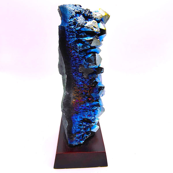 Aura Rainbow Amethyst Cluster