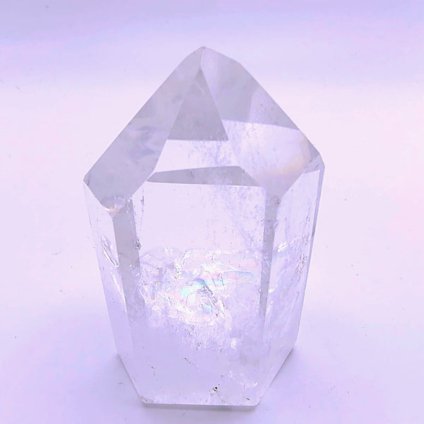 Point Clear Quartz Crystal Tumble