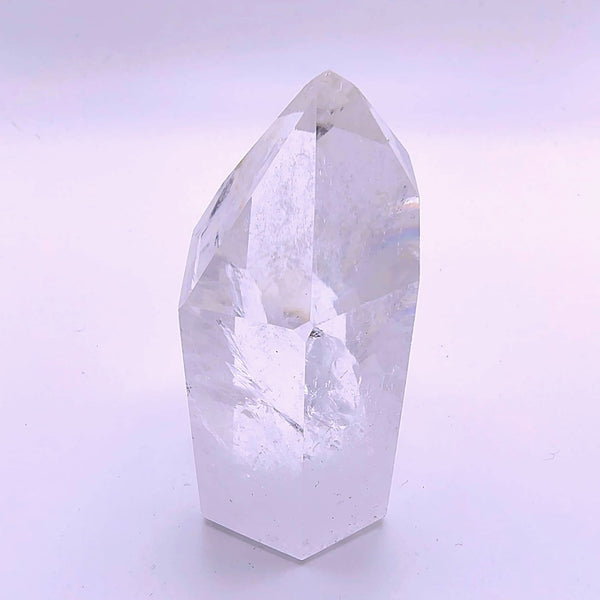Point Clear Quartz Crystal Tumble