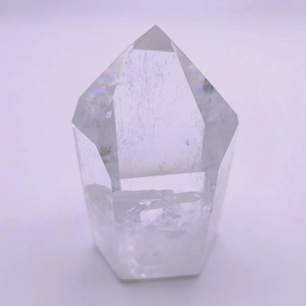 Point Clear Quartz Crystal Tumble