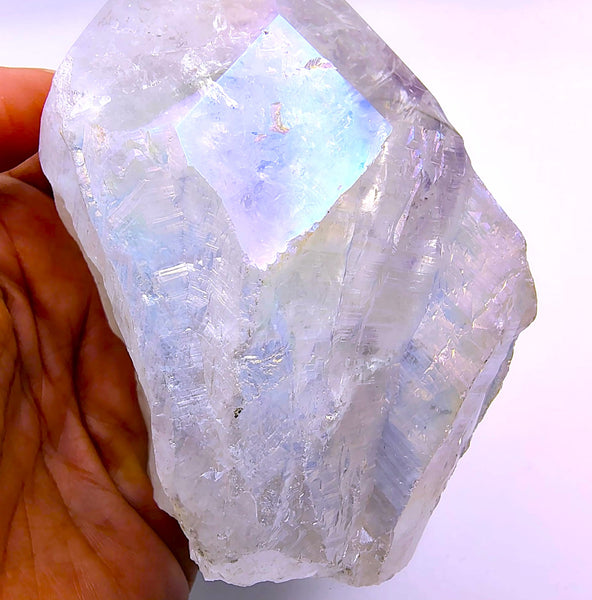 Point Angel Aura Quartz Crystal Tumble