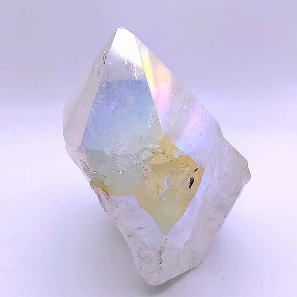 Point Angel Aura Quartz Crystal Tumble