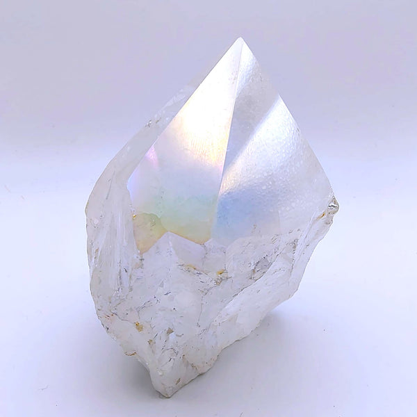 Point Angel Aura Quartz Crystal Tumble