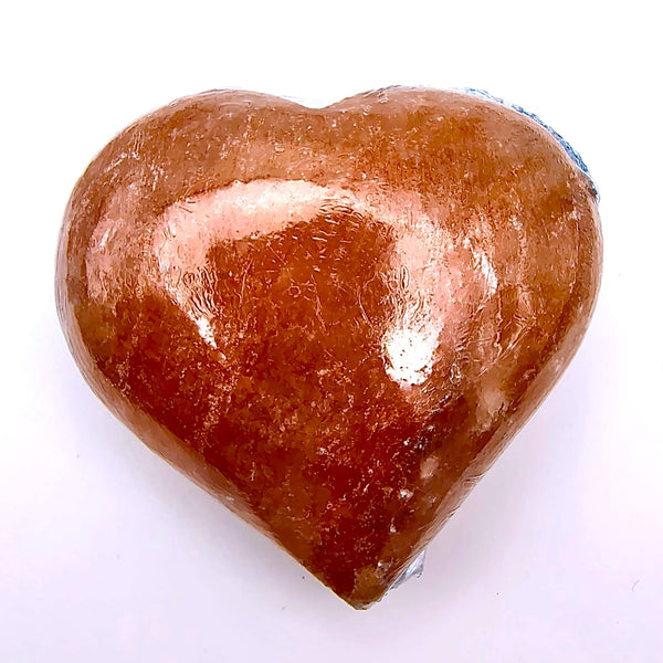 Pink Himalayan Salt Hearts 4"