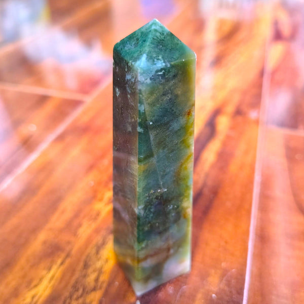 Bloodstone Square Pyramid Point Tower