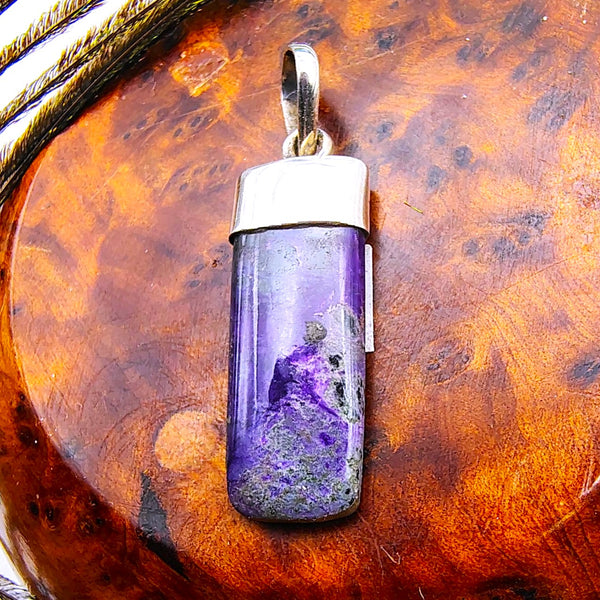 Sugilite Pendant Sterling Silver