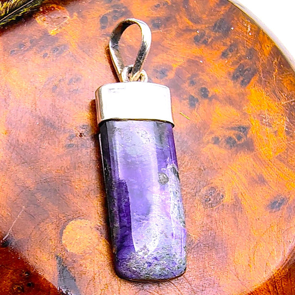 Sugilite Pendant Sterling Silver