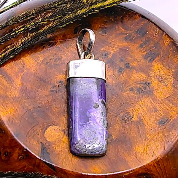 Sugilite Pendant Sterling Silver