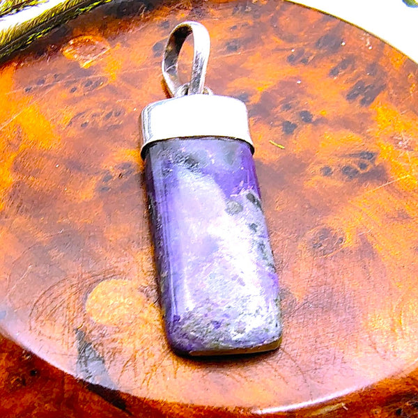 Sugilite Pendant Sterling Silver