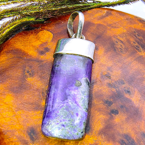 Sugilite Pendant Sterling Silver