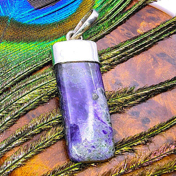 Sugilite Pendant Sterling Silver
