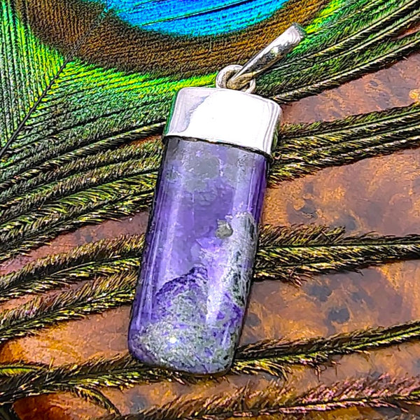 Sugilite Pendant Sterling Silver