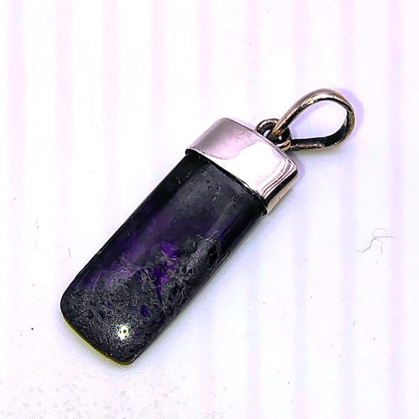 Sugilite Pendant Sterling Silver