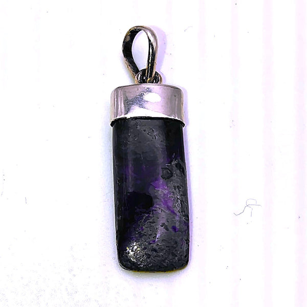 Sugilite Pendant Sterling Silver