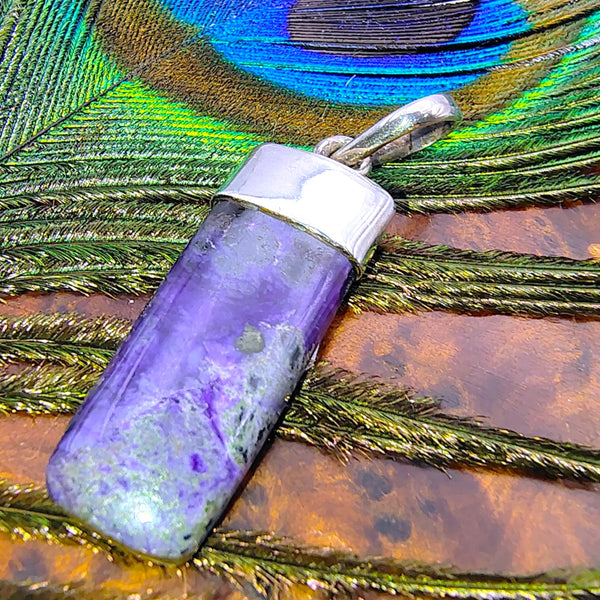 Sugilite Pendant Sterling Silver