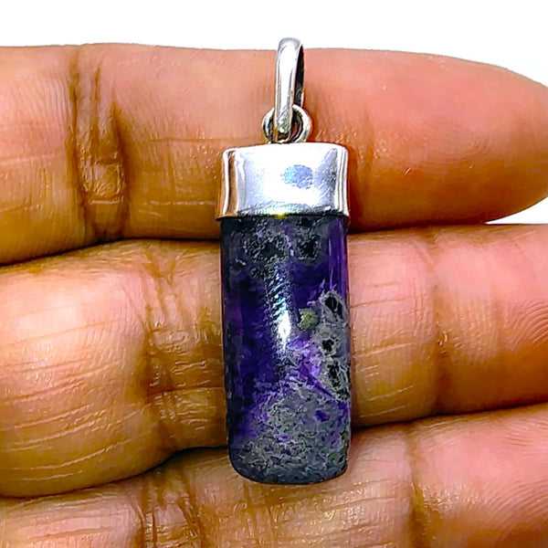 Sugilite Pendant Sterling Silver