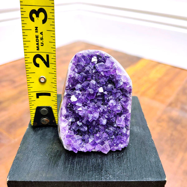 Amethyst Geode Cluster with Polished Edges