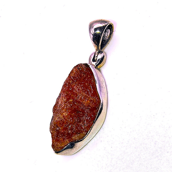 Sunstone Raw Pendant