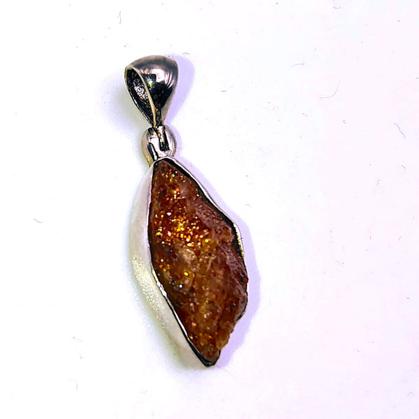 Sunstone Raw Pendant