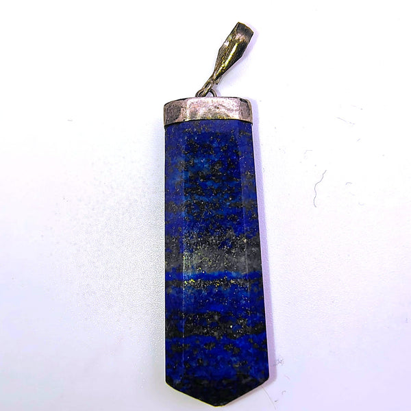 Lapis Lazuli Point Pencil Pendant