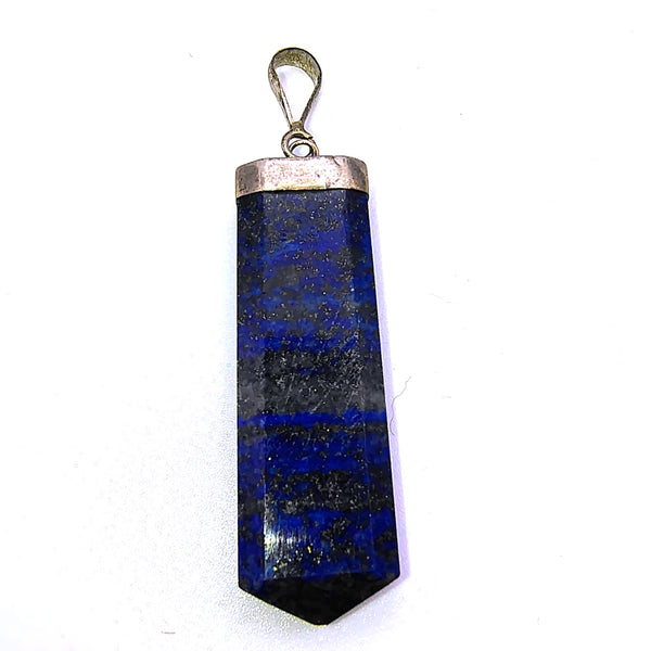 Lapis Lazuli Point Pencil Pendant