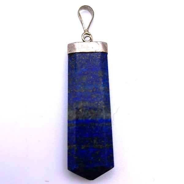 Lapis Lazuli Point Pencil Pendant
