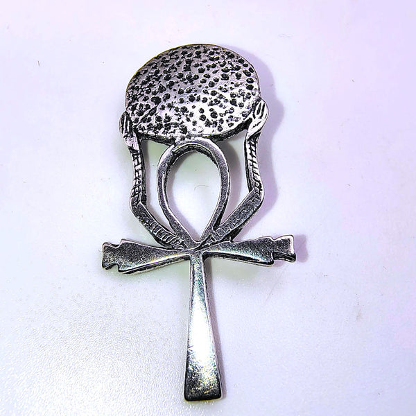 Egyptian Ankh Pendant Sterling Silver