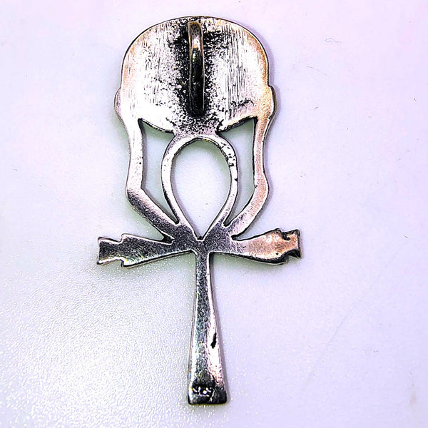 Egyptian Ankh Pendant Sterling Silver