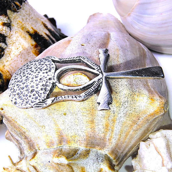 Egyptian Ankh Pendant Sterling Silver