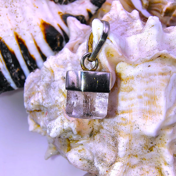 Kunzite Pendant Sterling Silver
