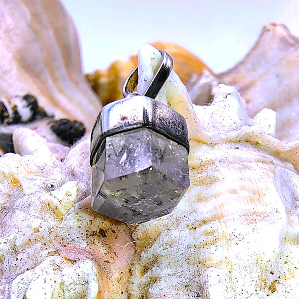 Kunzite Pendant Sterling Silver