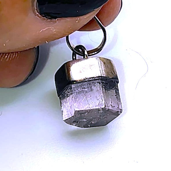 Kunzite Pendant Sterling Silver