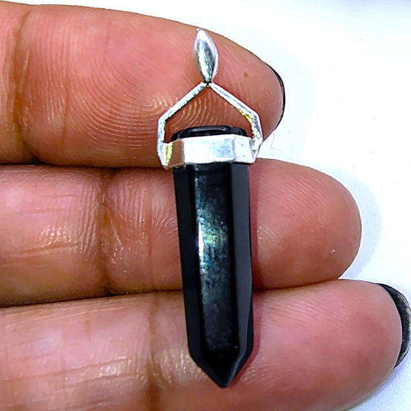 Onyx Pendant Sterling Silver