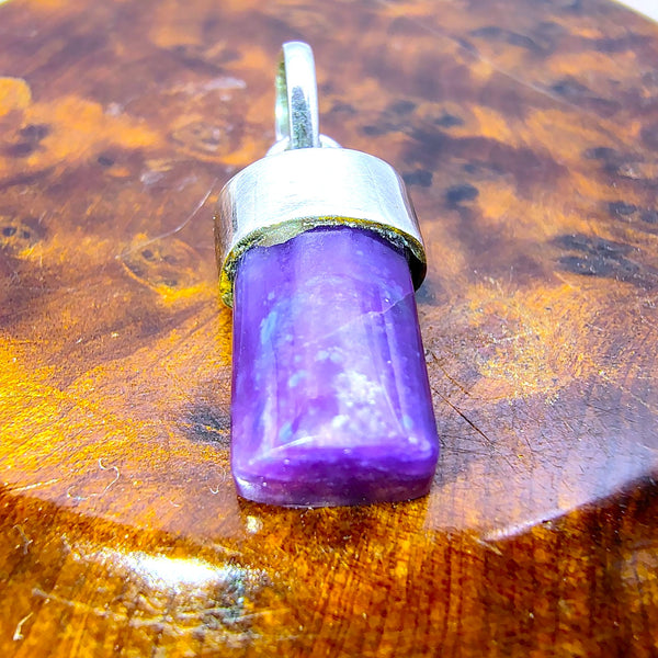 Sugilite small Pendant Sterling Silver