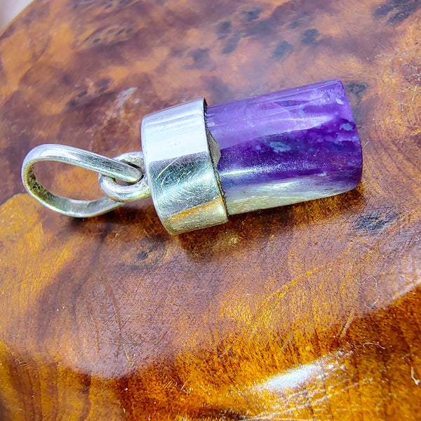Sugilite small Pendant Sterling Silver