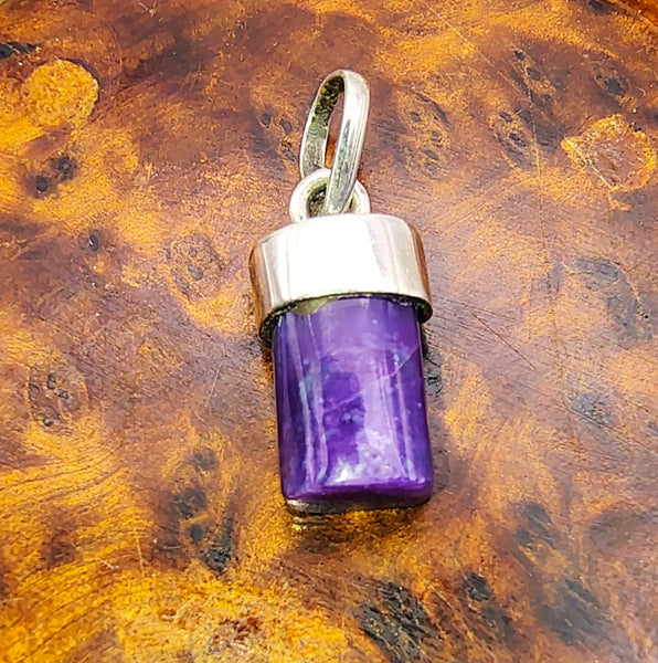 Sugilite small Pendant Sterling Silver