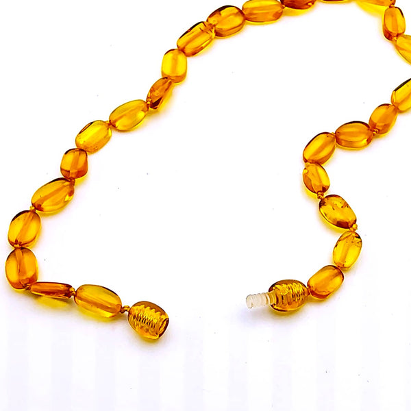Honey Bead Baltic Amber choker necklace