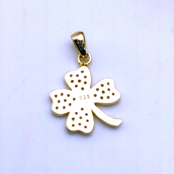 Four Leaf Clover Pendant Good Luck Charm