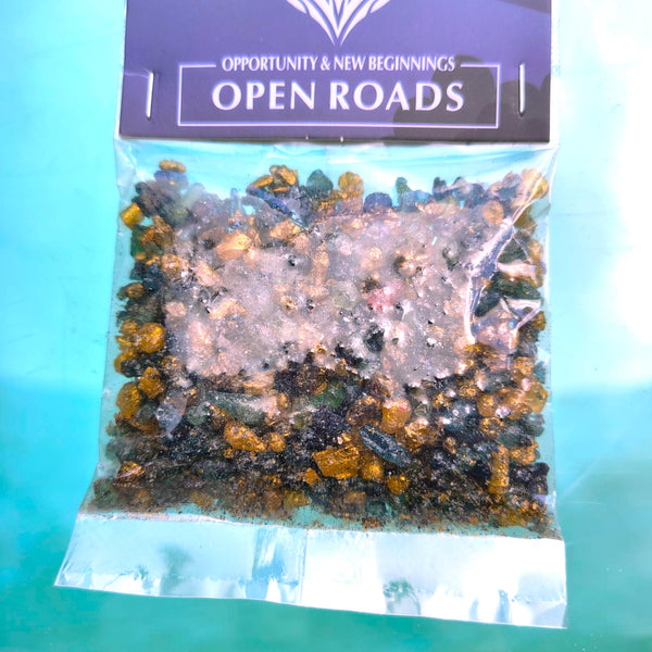 Natural Resin Incense Opportunity & New Beginnings "OPEN ROADS" wolf Spirit
