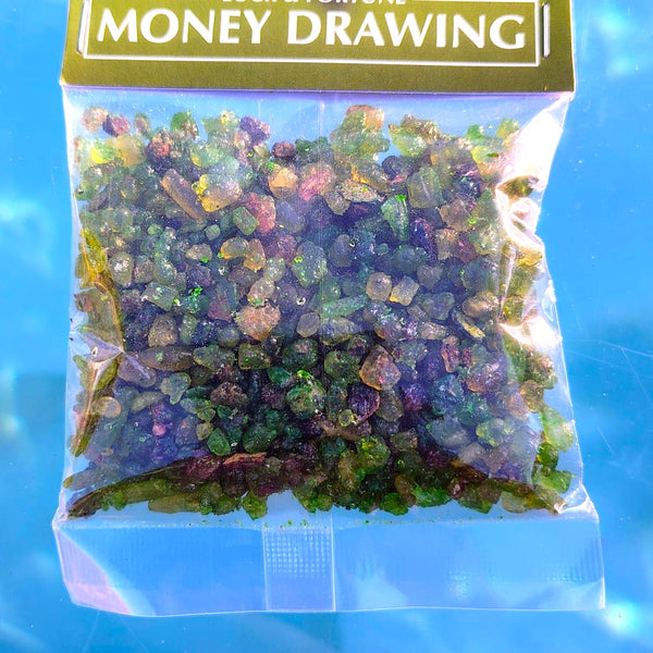 Natural Resin Incense Luck & Fortune "MONEY DRAWING" wolf Spirit