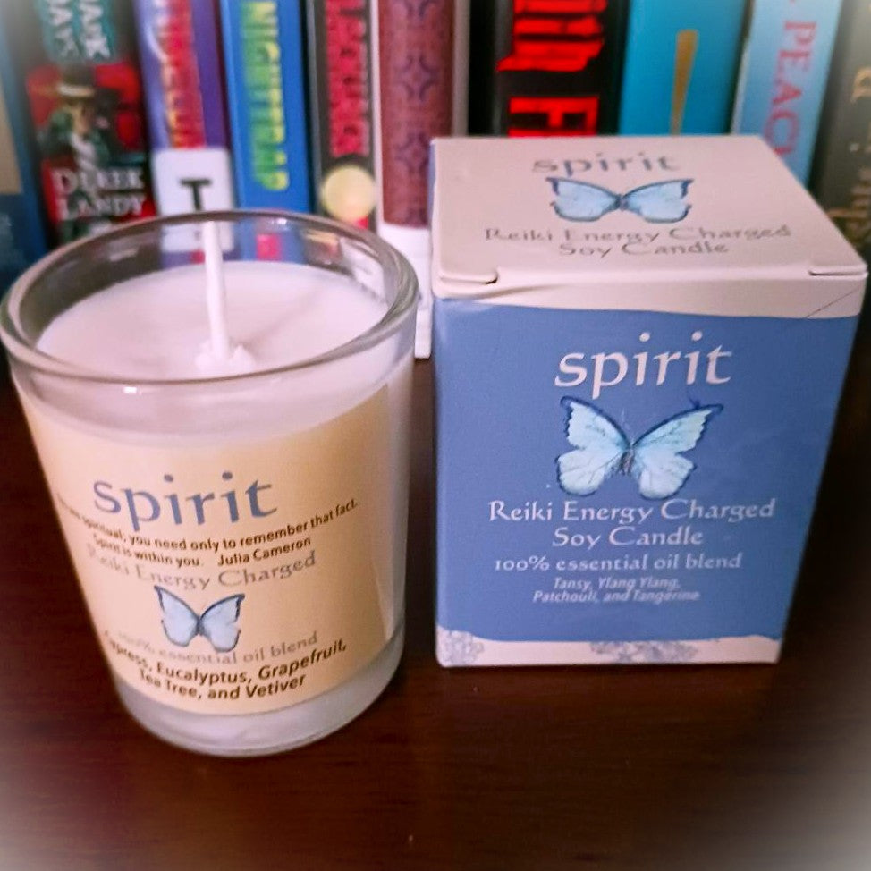Spirit Reiki Energy Charged Soy Candle